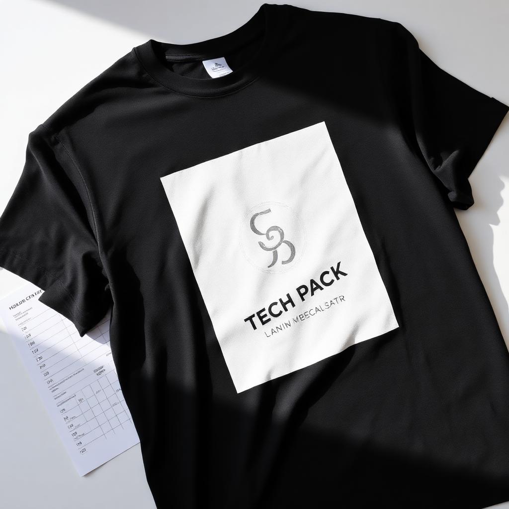Custom apparel design sample